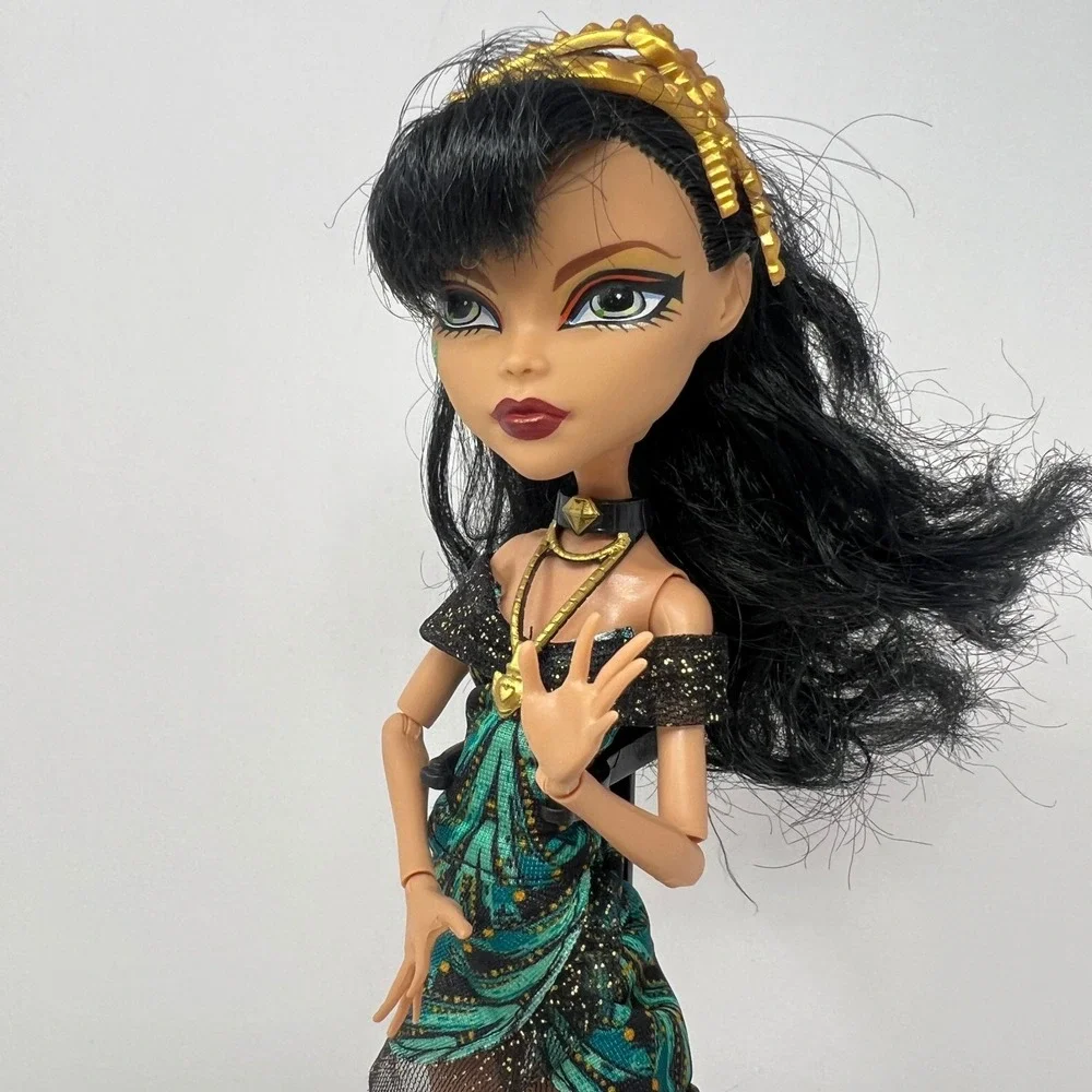 Monster High Cleo De Nile Doll Frights Camera Action 2008 Egyptian Princess